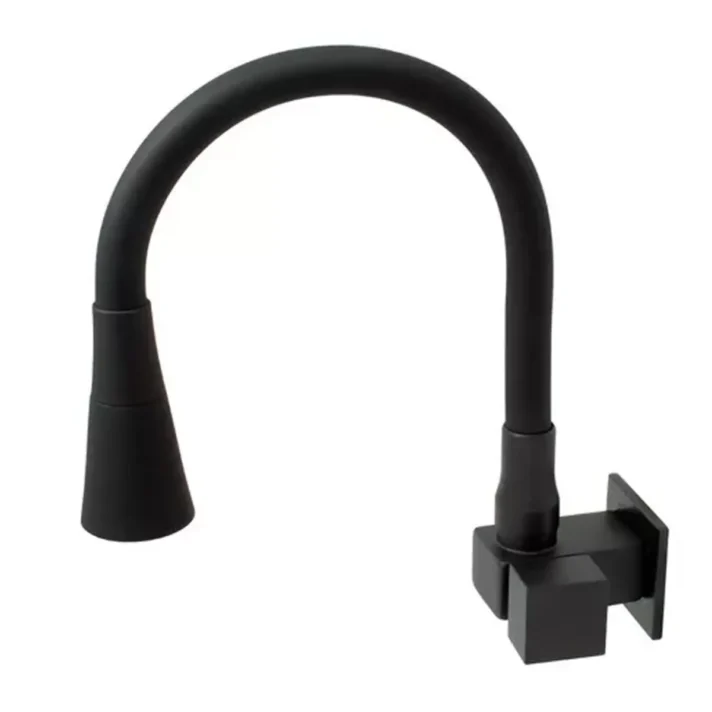 Torneira parede cozinha Luxo Cano Flexível