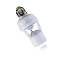 O Sensor de Presença com Fotocélula E27 é a solução perfeita para automatizar a iluminação da sua casa com economia de até 80% na conta de luz.
