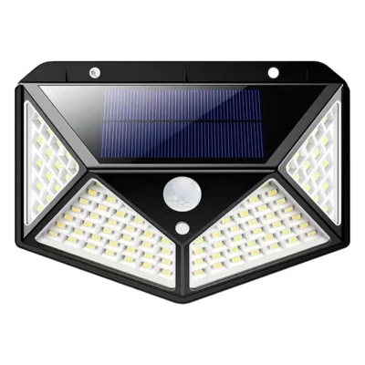 Luminária Solar LED com Sensor de Presença: Ilumine e Proteja Sua Casa com Custo Zero de Energia